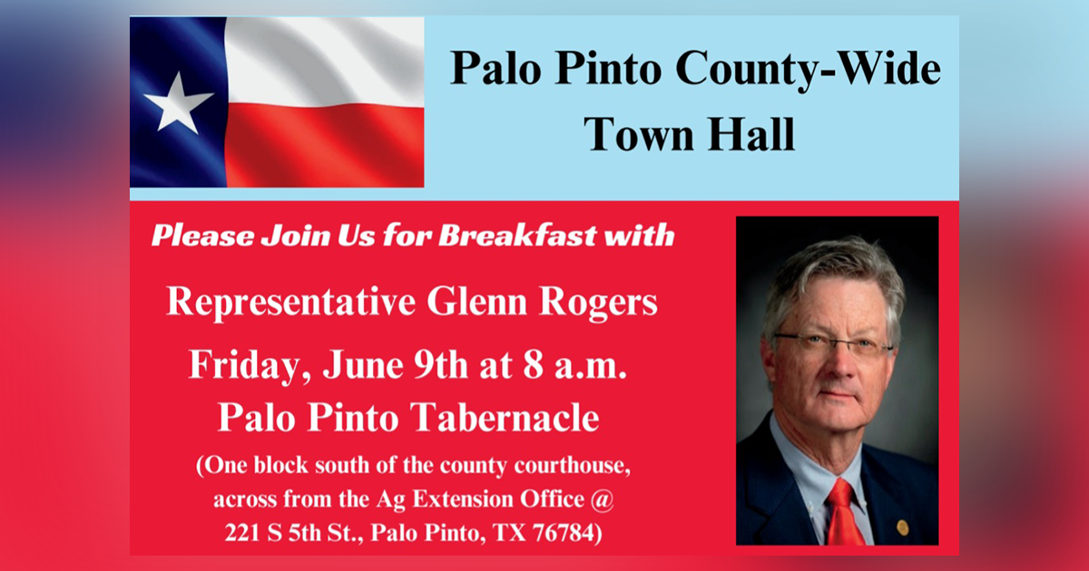 Palo Pinto CountyWide Town Hall Microplex News