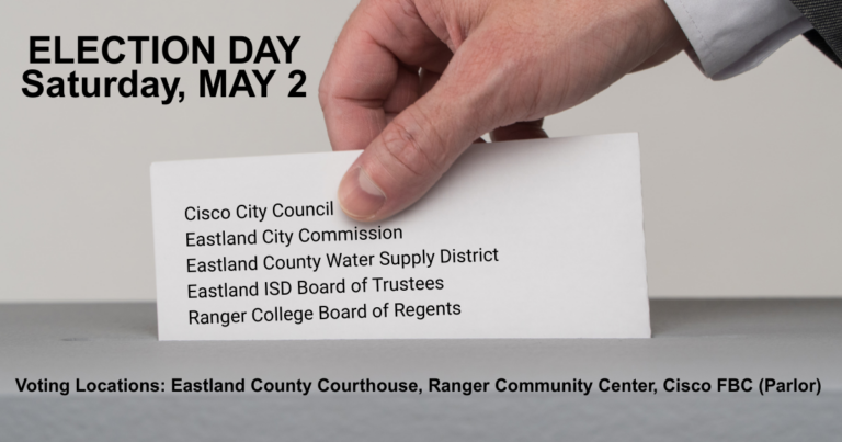 Eastland City Commission Election